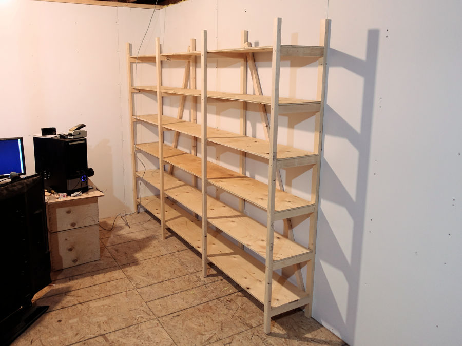 How To Make Storage Shelves IBUILDIT.CA